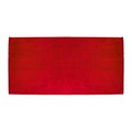 Towelsoft Large Terry Velour 100% Ring Spun Cotton Beach Towel-Red HOME-BV1108-RED
